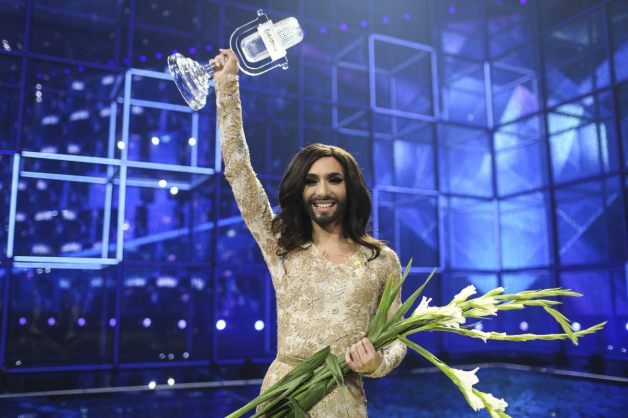 Conchita Wurst tras ganar Eurovisión. Foto: EBU.